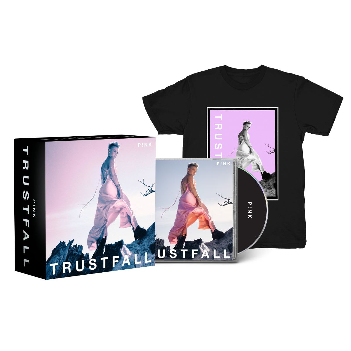 TRUSTFALL Limited Edition CD/T-Shirt Box Set